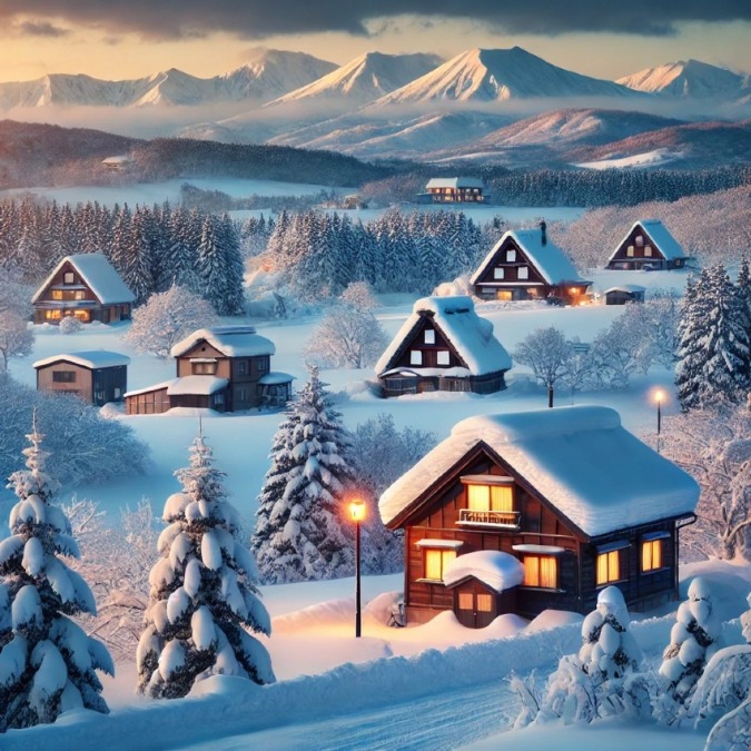 ２月は北海道らしく雪が多いです。イベントはやっぱり雪まつり？